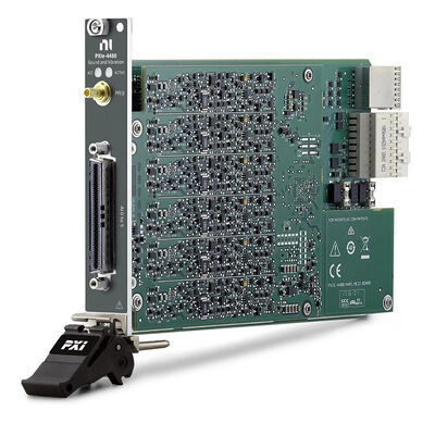 National Instruments PXIe-4480 PXI Vibration and Sound Module with 100 S/s～1.25 MS/s Range and 20 MS/s ADC Modulator Sampling Rate