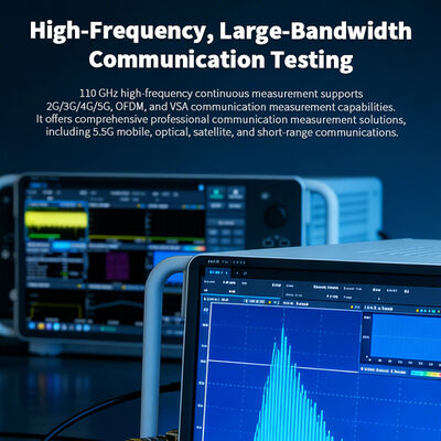 SA Series Signal and Spectrum Analyzer with 2Hz~110GHz Frequency Range, 80MHz~8GHz Analysis Bandwidth, and -146dBm/Hz DANL