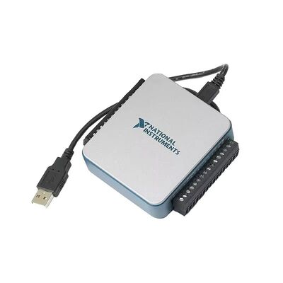 NI-USB-6001/6003 Bus-powered Data Acquisition Card with 20 kS/s Sampling Rate and 14-bit Resolution