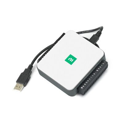 NI-USB-6001/6003 Bus-powered Data Acquisition Card with 20 kS/s Sampling Rate and 14-bit Resolution