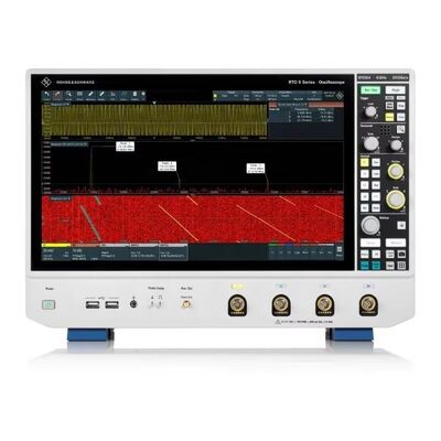 Rohde & Schwarz RTO64 Digital Oscilloscope with 1 Million Waveforms per Second and High-Speed Signal Acquisition