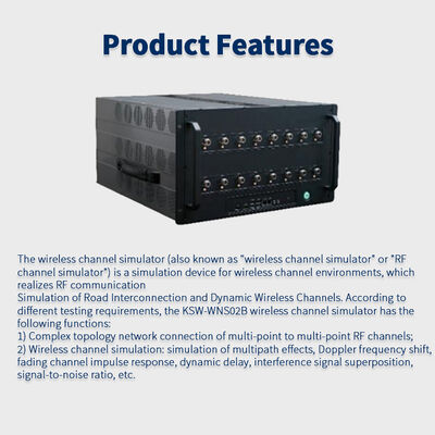 WNS02B Wireless Channel Simulator with 64 RF Duplex Channels for High Capacity Wireless Device Testing