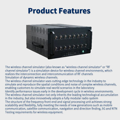 WNS04 Configurable Wireless Channel Simulator with 2-80 Channels Per Device for RF Testing