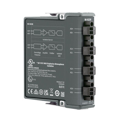National Instruments NI-9238 4-channel 24-bit Synchronous Output Voltage Module