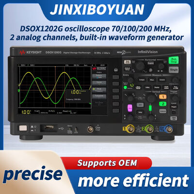Keysight DSOX1202G Oscilloscope with 70/100/200 MHz Bandwidth, 2 Analog Channels and Built-in Waveform Generator