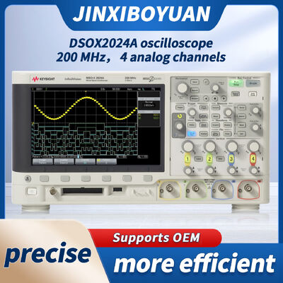 Keysight DSOX2024A Portable Digital Oscilloscope with 200 MHz Bandwidth and 4 Analog Channels