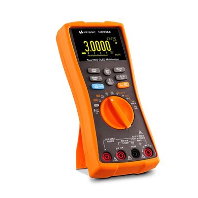 Keysight U1273AX Handheld Digital Multimeter with 4 1/2 Digit OLED Display and IP54 Protection