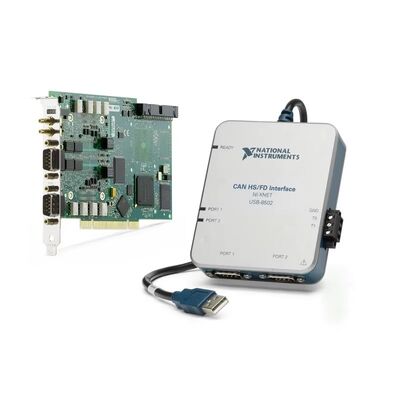 NI USB-8502 Single-Port USB 2.0 High-Speed CAN Interface Device with 500 mA Maximum Current