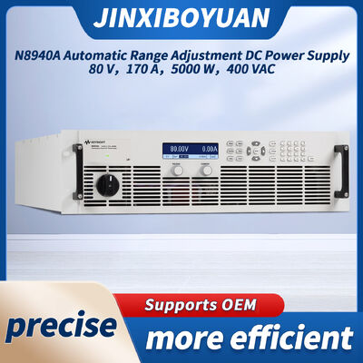 N8940A 80V/170A/5000W Adjustable Range DC Power Supply with 340-440 VAC AC Input Electronic Measuring Instrument