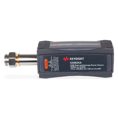 Keysight U2063XA USB Power Sensor with 10 MHz to 33 GHz Frequency Range and Wide Dynamic Range