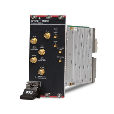 Keysight M9471A PXIe Vector Transceiver with 26.5 GHz Frequency Range for RF Testing