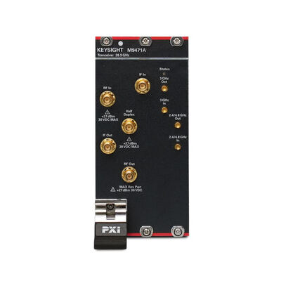 Keysight M9471A PXIe Vector Transceiver with 26.5 GHz Frequency Range for RF Testing