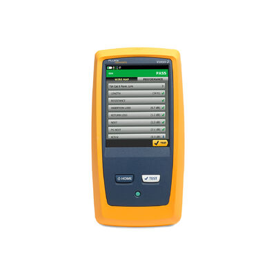 Fluke DSX2-5000 CH Cable Certification Analyzer with 8-class/2GHz Cabling Support for 40GBASE Gigabit Ethernet and Ultra Fast 6A Testing