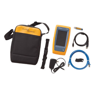 Fluke LinkIQ Cable and Network Tester with 10GBASE-T Performance PoE Verification and Wi-Fi 6E Analysis