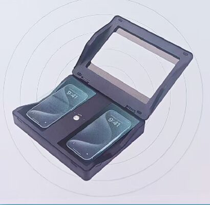 JXBY AT-331B Dual-Channel Mobile Phone Recording Shield Box with EMI Protection