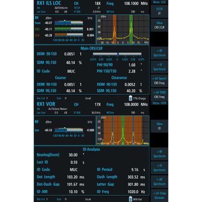 ROHDE&SCHWARZ EVSG1000 portable signal level and modulation analyzer with German original user manual