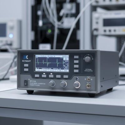 Keysight 81133A Pulse Pattern Generator with Fast Transition Times Programmable Pulse Periods and Low Intrinsic Jitter